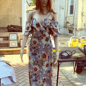 Floral maxi dress